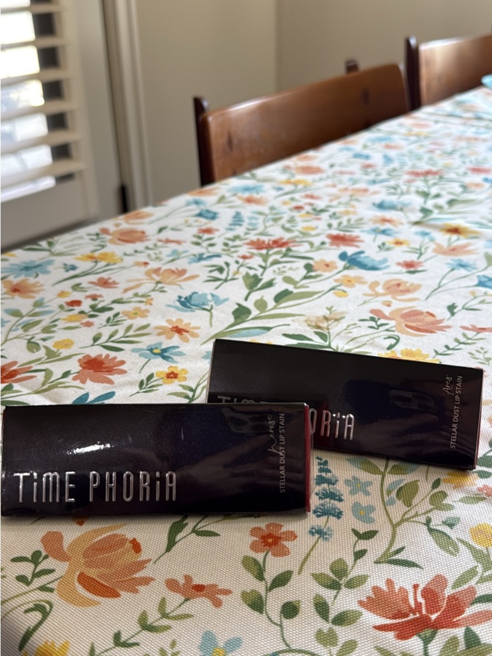 Lot of 2 NIB Time Phoria Stellar Dust Lip Stain — Red